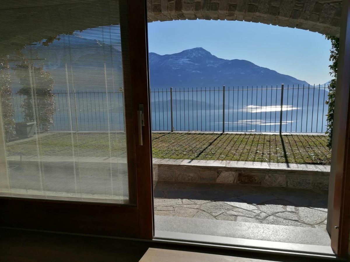 Villa Valuri Vista Magnifica Sul Lago Di Como Appartamento Piano Terra Vercana Exteriér fotografie