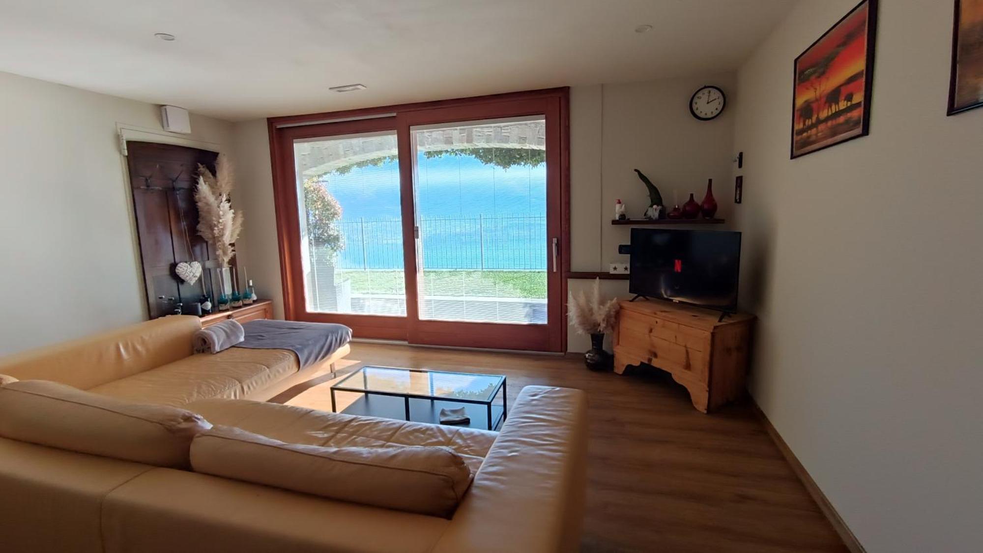 Villa Valuri Vista Magnifica Sul Lago Di Como Appartamento Piano Terra Vercana Exteriér fotografie